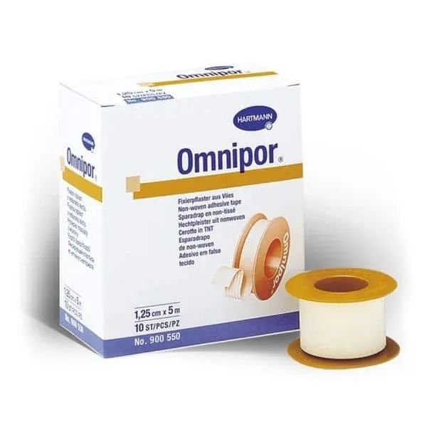 Hartmann Omnipor hechtpleister - 1 stuk, 2,5 cm x 9,2 meter