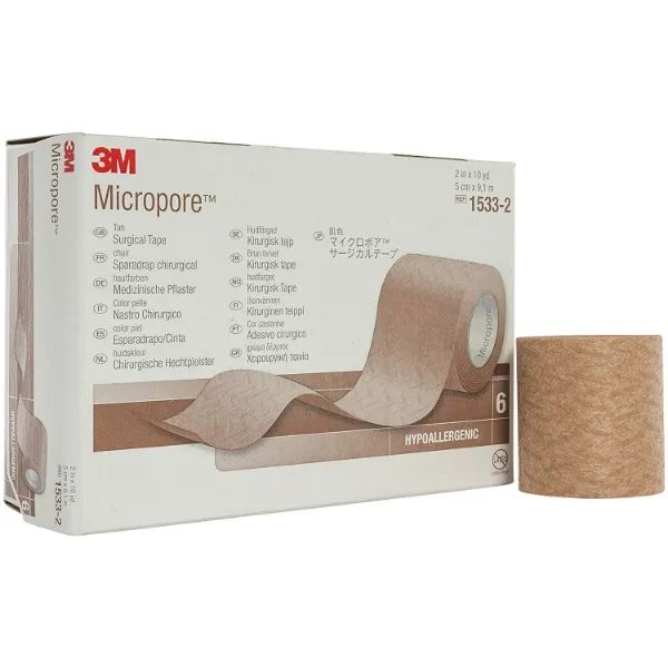 3M Micropore chirurgische hechtpleister beige