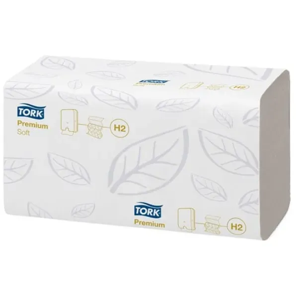 Tork Xpress zachte Multifold handdoek premium 2 laags 34 x 21,2 cm