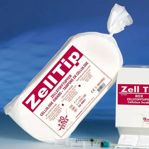 Celstofdeppers Zelltip 4 x 5 cm 12 laags