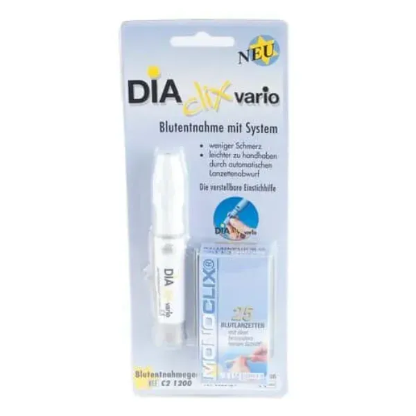 Dia-Clix Vumo bloedafnamesysteem