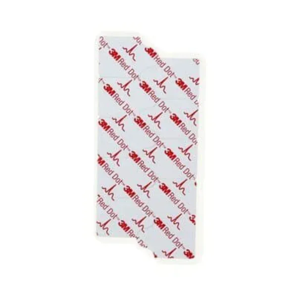 Red Dot ECG electrodes Resting TAB