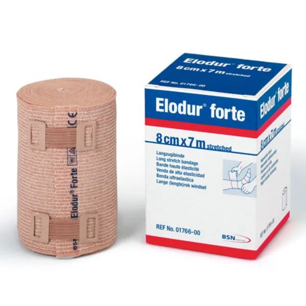 BSN Elodur Forte lange rek zwachtel - 8 cm x 7 meter