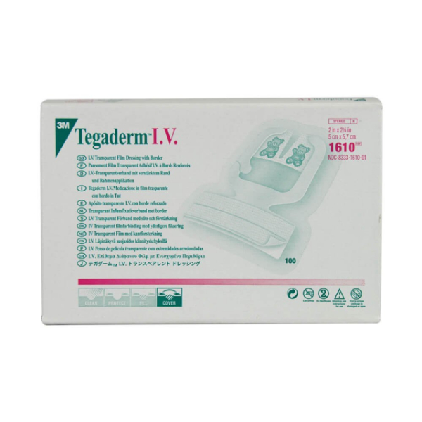 Tegaderm infuuspleister 5 x 5,7 cm