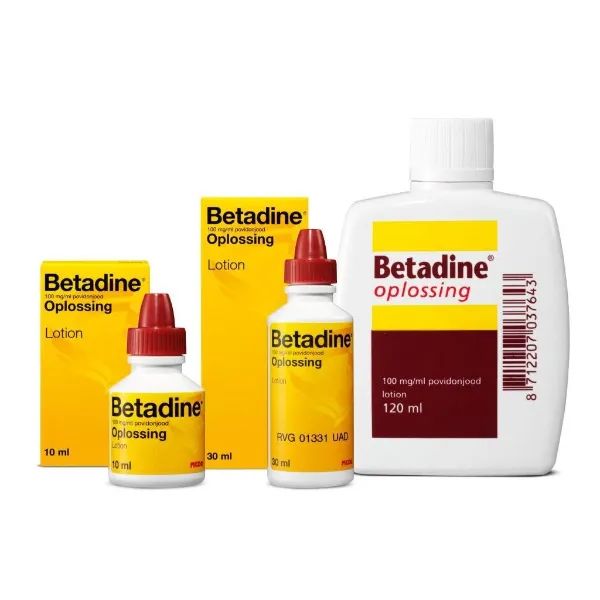Betadine jodium oplossing - 500 ml