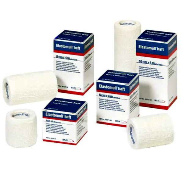 BSN Elastomull Haft fixatiewindsel klevend en elastisch - 4 cm x 4 meter