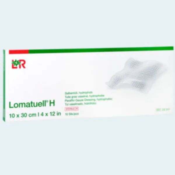 L&amp;R Lomatuell H zalfgaas - 10 x 30 cm, 10 stuks