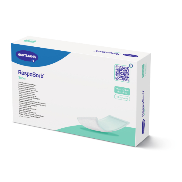 Absorberend verband RespoSorb Super - 20 x 40 cm