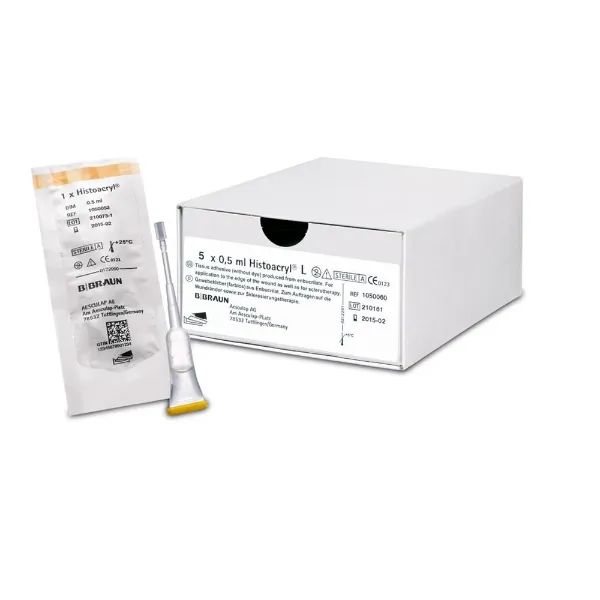B.Braun Histoacril huidlijm 0,5 ml - Transparant