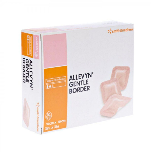 Allevyn Gentle Border - 10 x 10 cm
