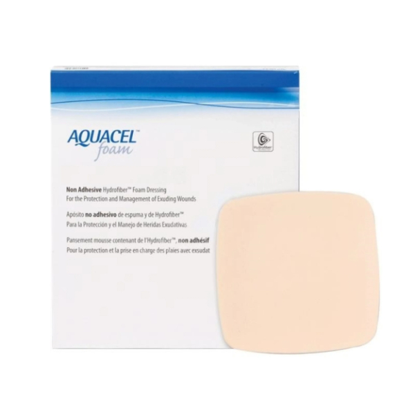 Aquacel Foam niet adhesief schuimverband 10 x 10 cm