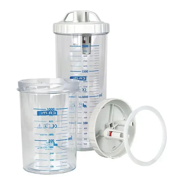 Opvangbeker met deksel afzuigpomp New Askir 30 1 liter