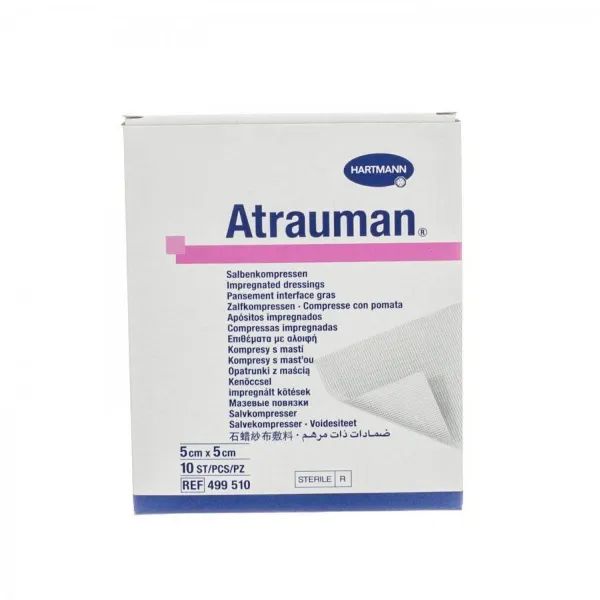 Hartmann Atrauman zalfgaas - 5 x 5 cm, 50 stuks