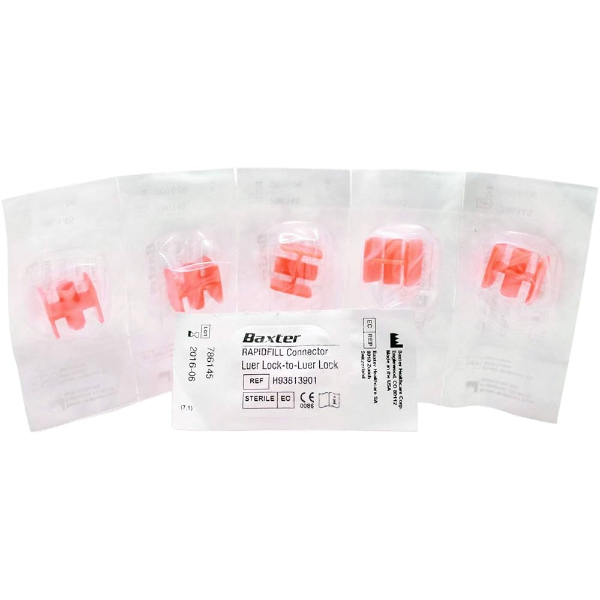 Baxter RapidFill connector Luer Lock