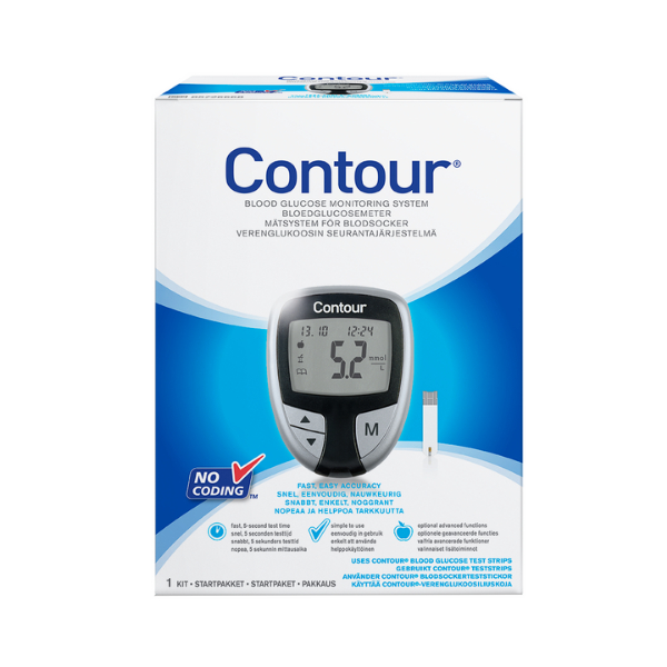 Bayer Contour Glucosemeter Startpakket