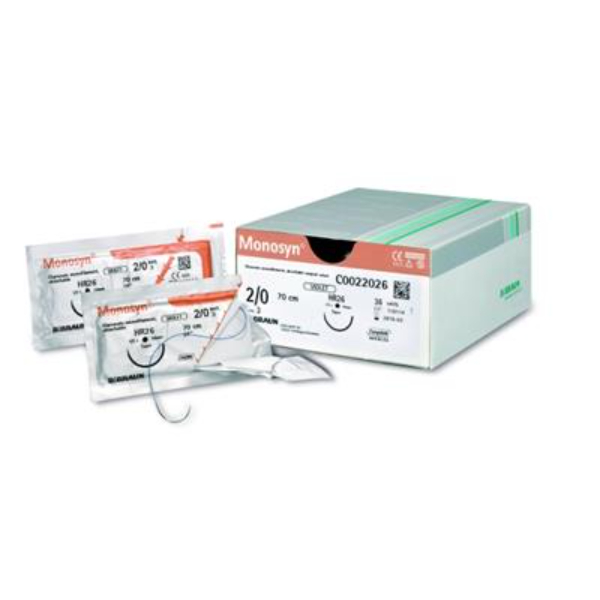 Bbraun Monosyn hechtdraad 4-0 45 cm DSMP16 RCP