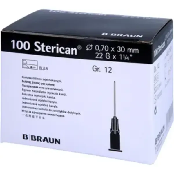 B.Braun Sterican Injectienaald - 22 G, 30 mm
