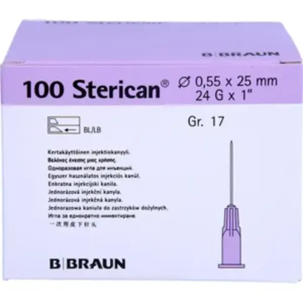 B.Braun Sterican Injectienaald - 24 G, 25 mm