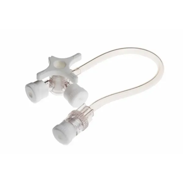 BD Connecta Plus Driewegkraan met slang - Wit