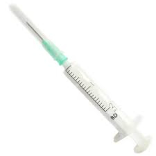 BD Discardit spuit 2 ml 21 G x 16 mm