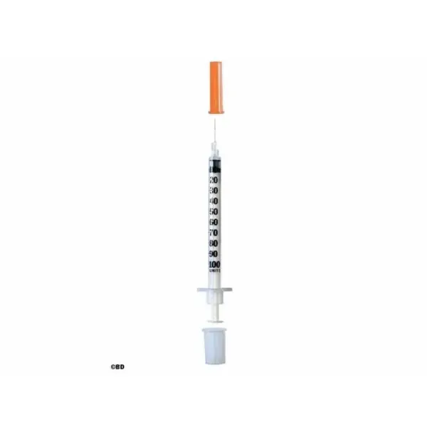 BD Microfine Insulinespuit - 29 G, 1 ml, 12,7 mm, U100