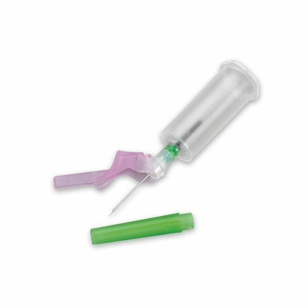 BD Vacutainer eclipse veiligheidsnaald bloedafname met houder 21 G x 32 mm