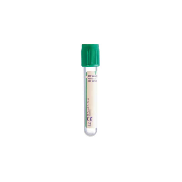 BD vacutainer Li-Heparin (17 IU/mL) - 10 ml