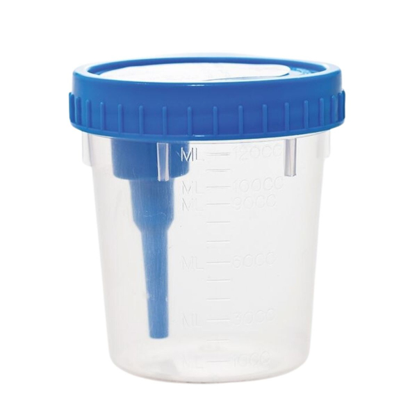 BD Vacutainer urinebeker met geintegreerde  overdrachtseenheid