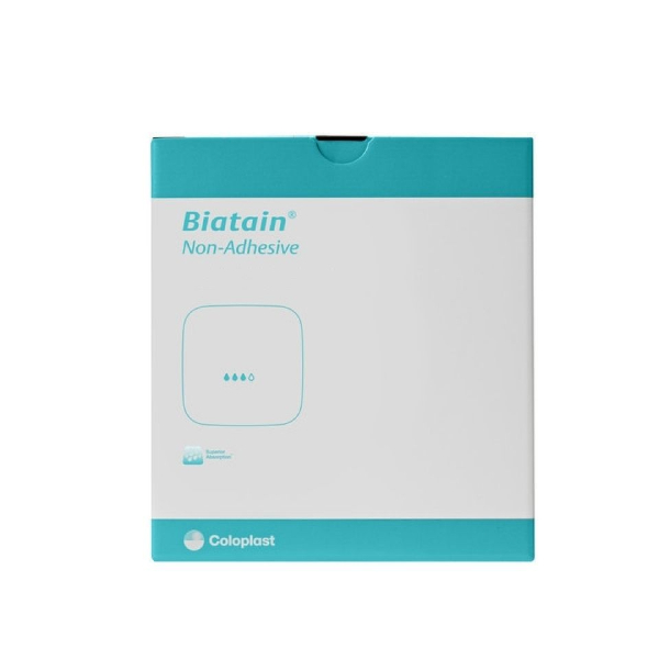 Biatain niet klevend schuimverband 5 cm x 7 cm