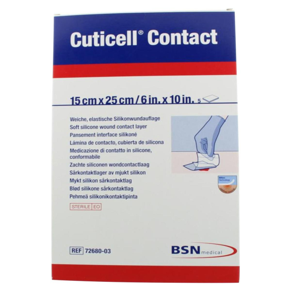 BSN Cuticell Contact siliconen wondcontactlaag