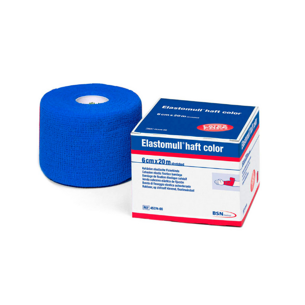BSN Elastomull Haft Blauw -