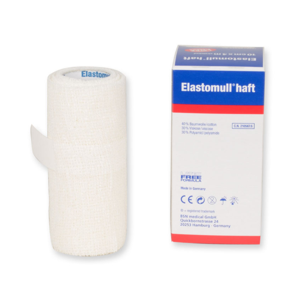 BSN Leukoplast Elastomull haft windsel 4 m x 10 cm