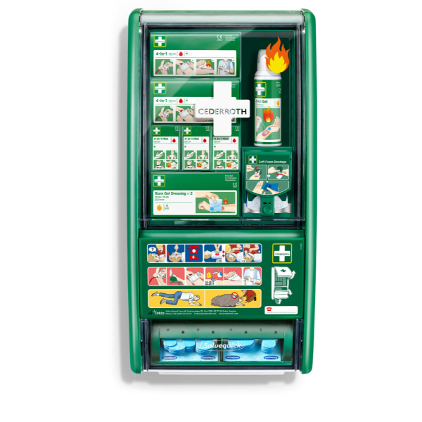 Cederroth First Aid &amp; Burn Station