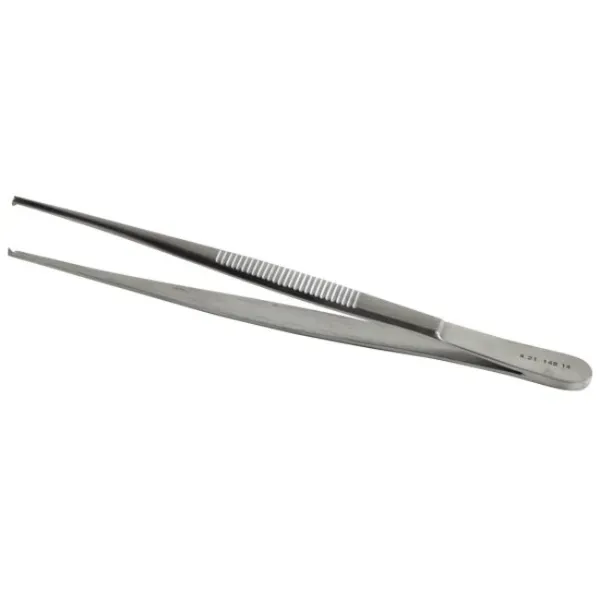 Pincet chirurgisch 1 x 2 tanden fijn model 14 cm recht