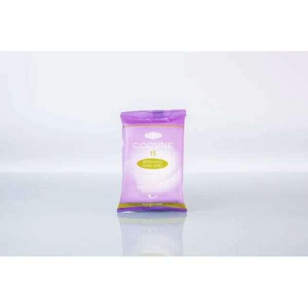 Cocune Refreshing Hand Wipes 15 stuks per verpakking