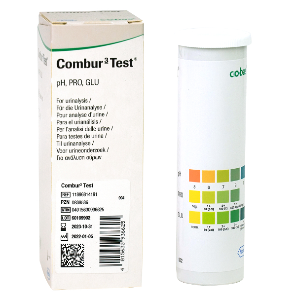 Combur 3 teststrip