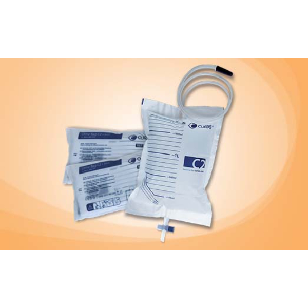 Curas C2 Urinezak PLU 2 liter 110cm kruiskraan niet-steriel, CleanPak