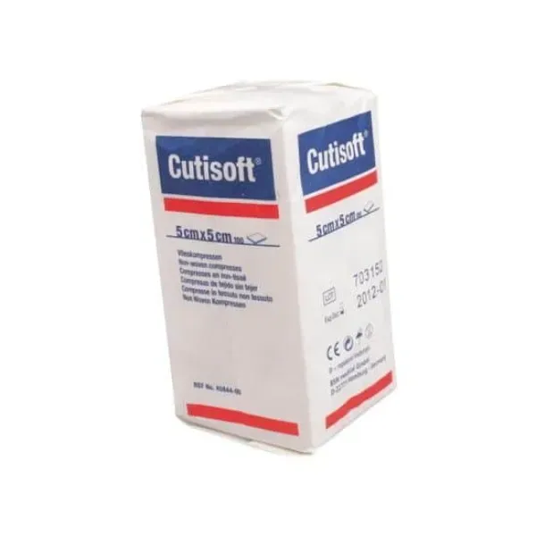 Leukoplast compress non woven 5 x 5 cm 4 laags