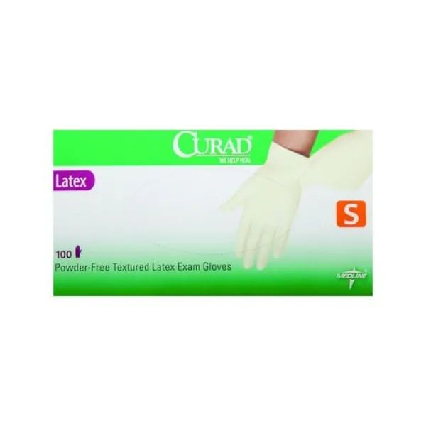Medline Curad latex onderzoekshandschoenen
