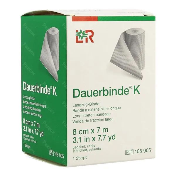 Dauerbinde K compressieverband - 8 cm x 7 meter