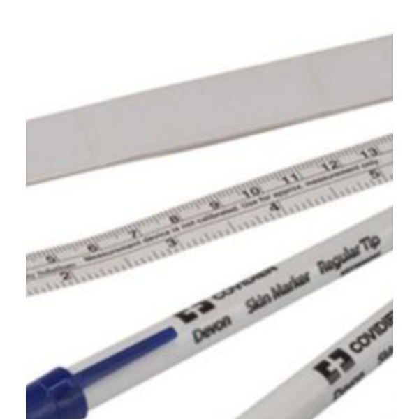 Devon Skin Marker regular tip met liniaal
