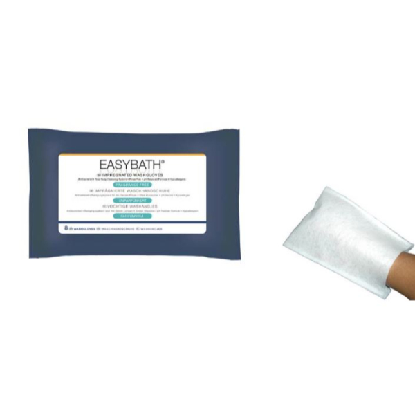 Easybath washandjes ongeparfumeerd.antibacterieel