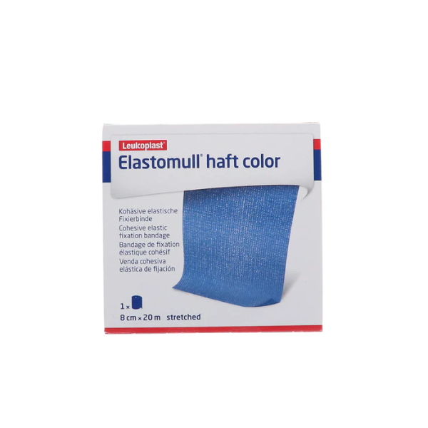 BSN Elastomull Haft Blauw - 8 cm x 20 meter