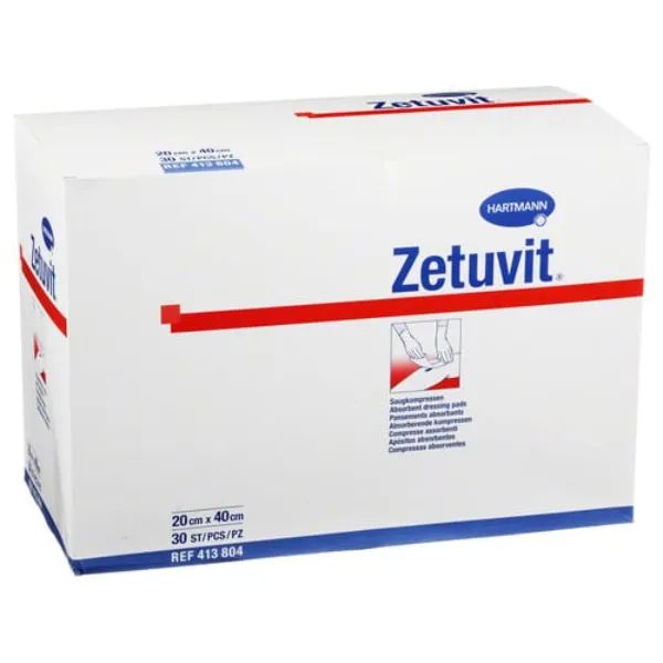 Hartmann Zetuvit absorberend kompres - 20 x 40 cm