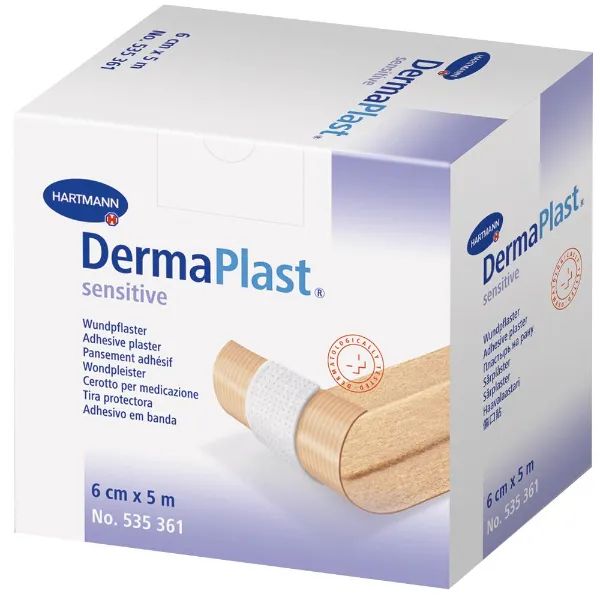 Hartmann Dermaplast sensitive - 6 cm x 5 meter