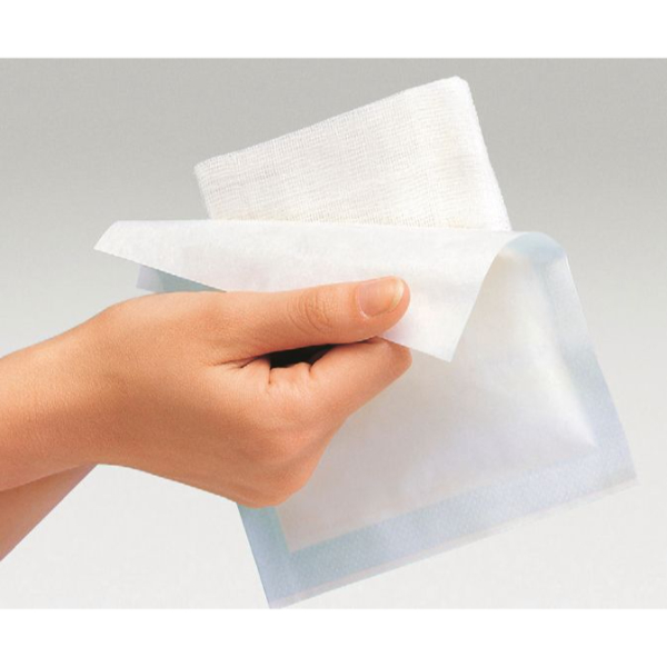 Gazin gaaskompressen steriel 8 laags 10 x 10 cm 50 x 2 stuks
