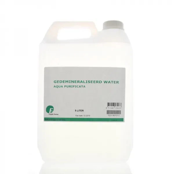 Gedeminiraliseerd water 5 liter