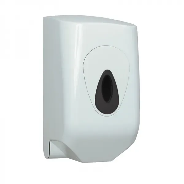 Handdoekroldispenser mini kunststof wit vulling: 321-321zk-325