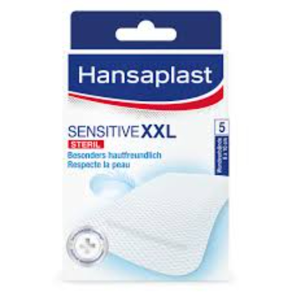 Hansaplast sensitive 8 x 10 cm  XXL steriel