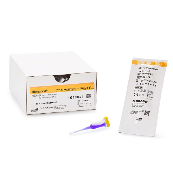 Histoacryl weefsellijm transparant 0,5 ml